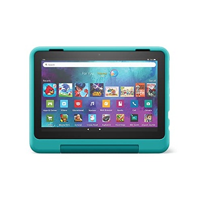Kid-Friendly Case for Fire HD 8 tablet | Only compatible with 12th-generati