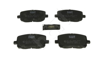 Гальмівні колодки гальмівні перед toyota avensis verso, matrix фото №1