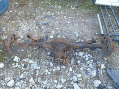 Hyundai h1 2.5 crdi міст задній задня задня iload фото №1