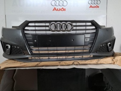 Бампер audi a4 b9 8w competition s-line black фото №1