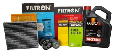 Jeep renegade 07.2016r.-18 1.4 multiair фільтри набір корпус + олія 0w30 5l фото №1