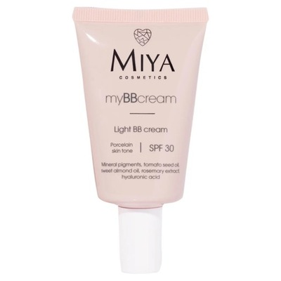 MIYA_MyBBcream lekki krem BB SPF30 Cera Porcalenowa 40ml