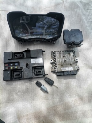 Набор стартовый бортовой компьютер ford transit bk2112a650ac фото №1