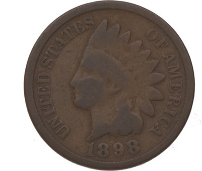 1 Cent 1898 USA (21-22)