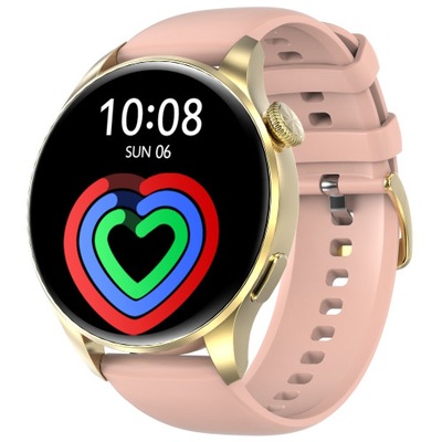Zegarek Smartwatch Damski Hagen HC39.115.5315 różowy