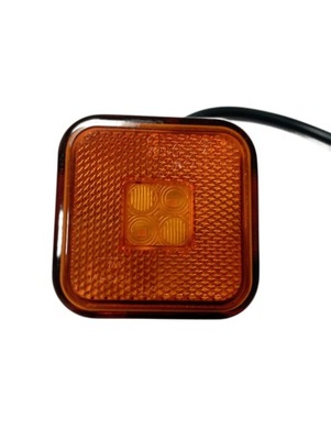 HORPOL LD 097 ПЛАФОН OBRYS.MAN F90/2000 БОКОВАЯ LED (СВЕТОДИОД ) 65X65 Z ODBLASKIEM