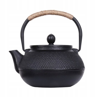 Japoński żelazny dzbanek na herbatę z zaparzaczem