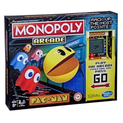 Gra MONOPOLY Arcade Pacman E7030