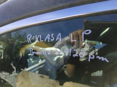 Двері лівий перед mercedes r w251 lift 197u x фото №1