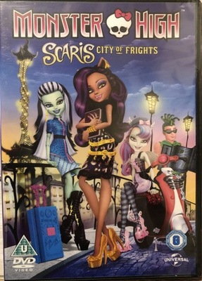 MONSTER HIGH Scaris City of Frights [BRAK PL] DVD