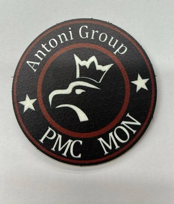 PMC MON GROUP naszywka odblaskowa