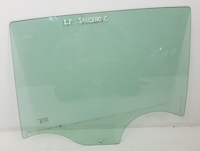 Стекло дверь левая задняя левый задняя dacia sandero iii фото №1