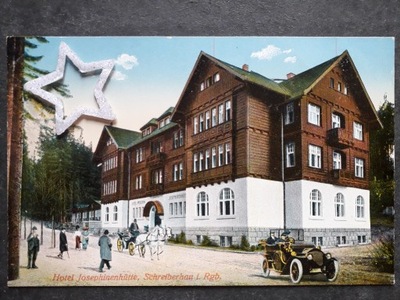 SZKLARSKA PORĘBA Schreiberhau Hotel Dorożka auto