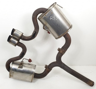 Гасник кінцевий вихлоп mini cooper s r53 r50 фото №1