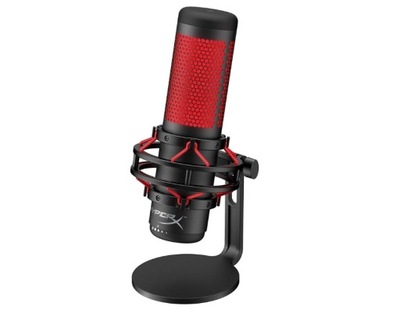 HyperX QuadCast USB POJEMNOŚCIOWY MIKROFON GAMINGOWY HX-MICQC-BK 4P5P6AA