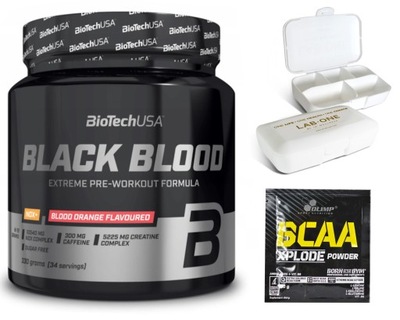 BIOTECH USA BLACK BLOOD NOX+ 330 g MEGA POMPA SIŁA