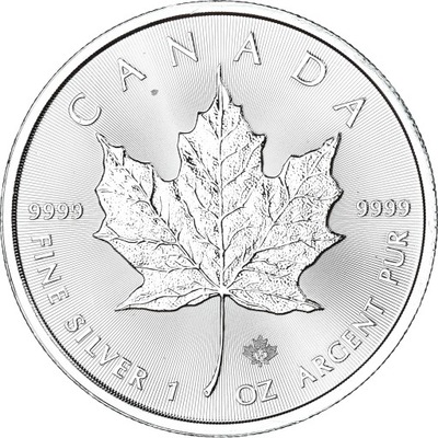 Moneta, Canada, 5 Dollars, 2021, Maple Leaf, MS(63