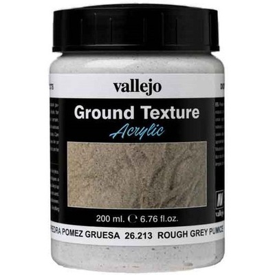 Vallejo Textures Rough Grey Pumice 200ml 26.213