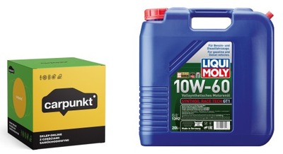 LIQUI MOLY ACEITE 10W-60 SYNTHOIL RACE TECH GT1 20L  