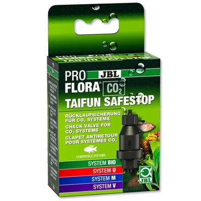 JBL PROFLORA ZAWOREK ZWROTNY CO2 TAIFUN SAFESTOP