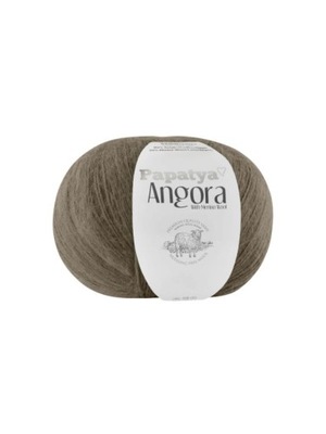 Włóczka Papatya Angora merino 550 m brązowy 9270