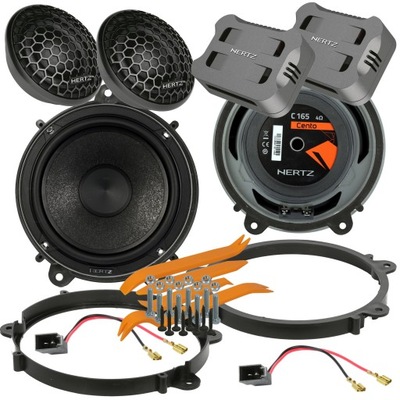 HERTZ ESK CK 165 SPEAKERS RENAULT TWINGO FRONT DYS  