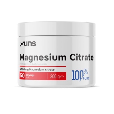 Uns Magnesium Citrate 200g CYTRYNIAN MAGNEZU