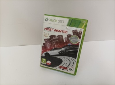 Gra xbox 360 NEED FOR SPEED MOST WANTED