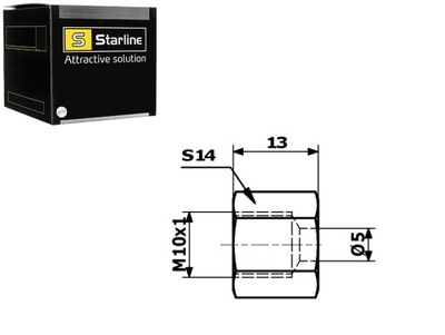 JUNGTIS LAIDAS STABDŽIŲ 106 M10X1 STARLINE 