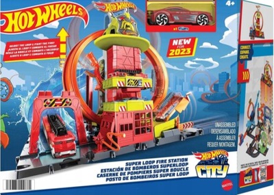 Hot Wheels City Super remiza strażacka