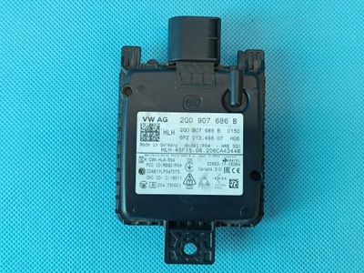 Skoda karoq 1,5 tsi 110kw 2020 r радар ассистент поперечина acc 2q0907686b фото №1