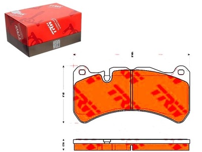 ZAPATAS DE FRENADO DB P. C209/A209/R171 5,4-6,2  