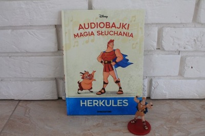 AUDIOBAJKI - HERKULES - książka + figurka