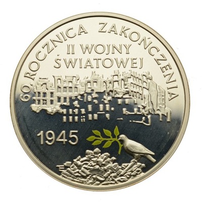 10 złotych 2005 - Zakończenie II Wojny - St. L