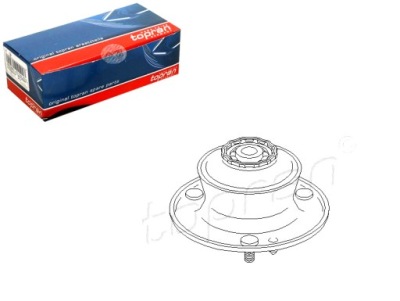 Подушка амортизатора topran 6752735 31336770568 1 фото №1