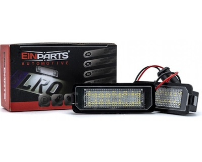 Einparts ліхтарі номерного знака led vw gol fox saveiro фото №1