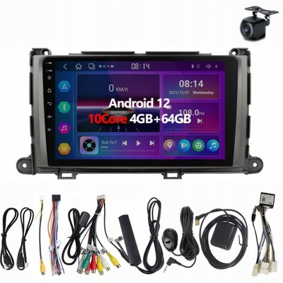 RADIO 2DIN ANDROID TOYOTA SIENNA 3 XL30 2015-2018  