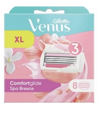 GILLETTE VENUS COMFORTGLIDE BREEZE WKŁADY OSTRZA 8