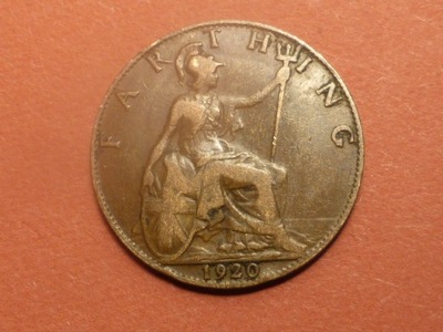 Farthing 1920 r.