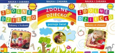 Zdolne dziecko - ZESTAW 3 KSIĄŻEK