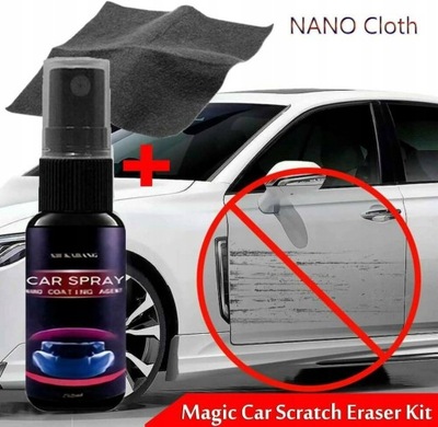 Nano Magic Car Scratch Remover Nano Spray Cloth- 