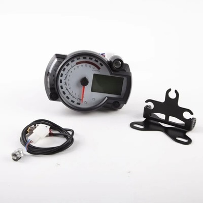 KOSO RX2N TACHOMETER MEASURER FUEL LCD DIGITAL DASHBOARD MOTOCYKLOWY~26218  