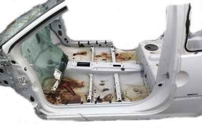 Renault twingo ii порог блок двигателя левый фото №1