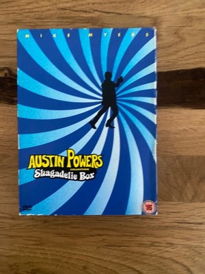 AUSTIN POWERS - MIKE MYERS - KOMPLET 3 FILMY DVD