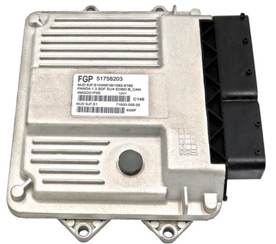 KOMPIUTERIS ECU FIAT PANDA 1.3 51758203 MJD6JF.S1 