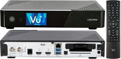 Tuner VU+ UNO 4K SE S2X FBC UHD IPTVplayer PVR