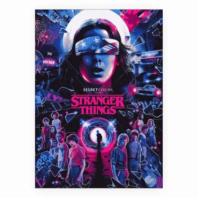 Plakat Stranger Things Dark A4