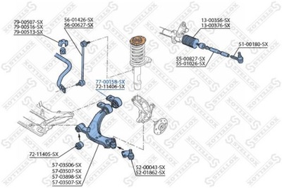 MOVA SVIRČIO CITROEN BERLINGO 1.6 HDI 90 05-11 