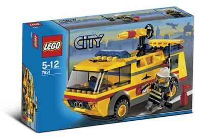 Lego City 7891 - Lotniskowy wóz strażacki