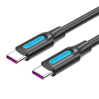 Kabel USB-C 2.0 do USB-C 5A Vention 1,5m